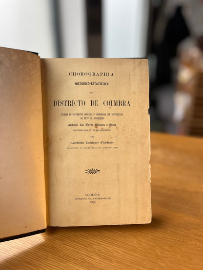 CHOROGRAPHIA HISTORICO-ESTATISTICA DO DISTRICTO DE COIMBRA