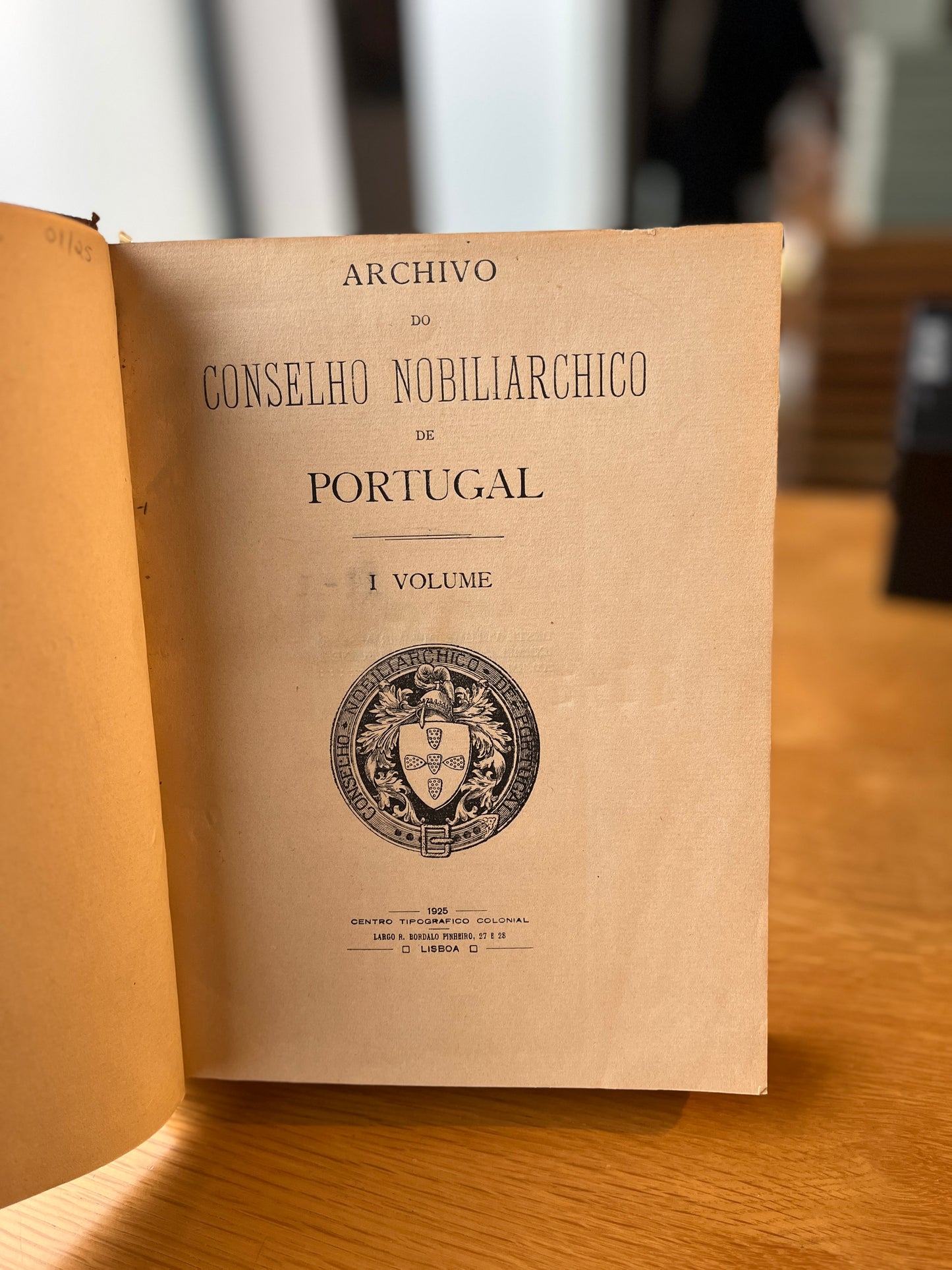 ARCHIVO DO CONSELHO NOBILIARCHICO DE PORTUGAL