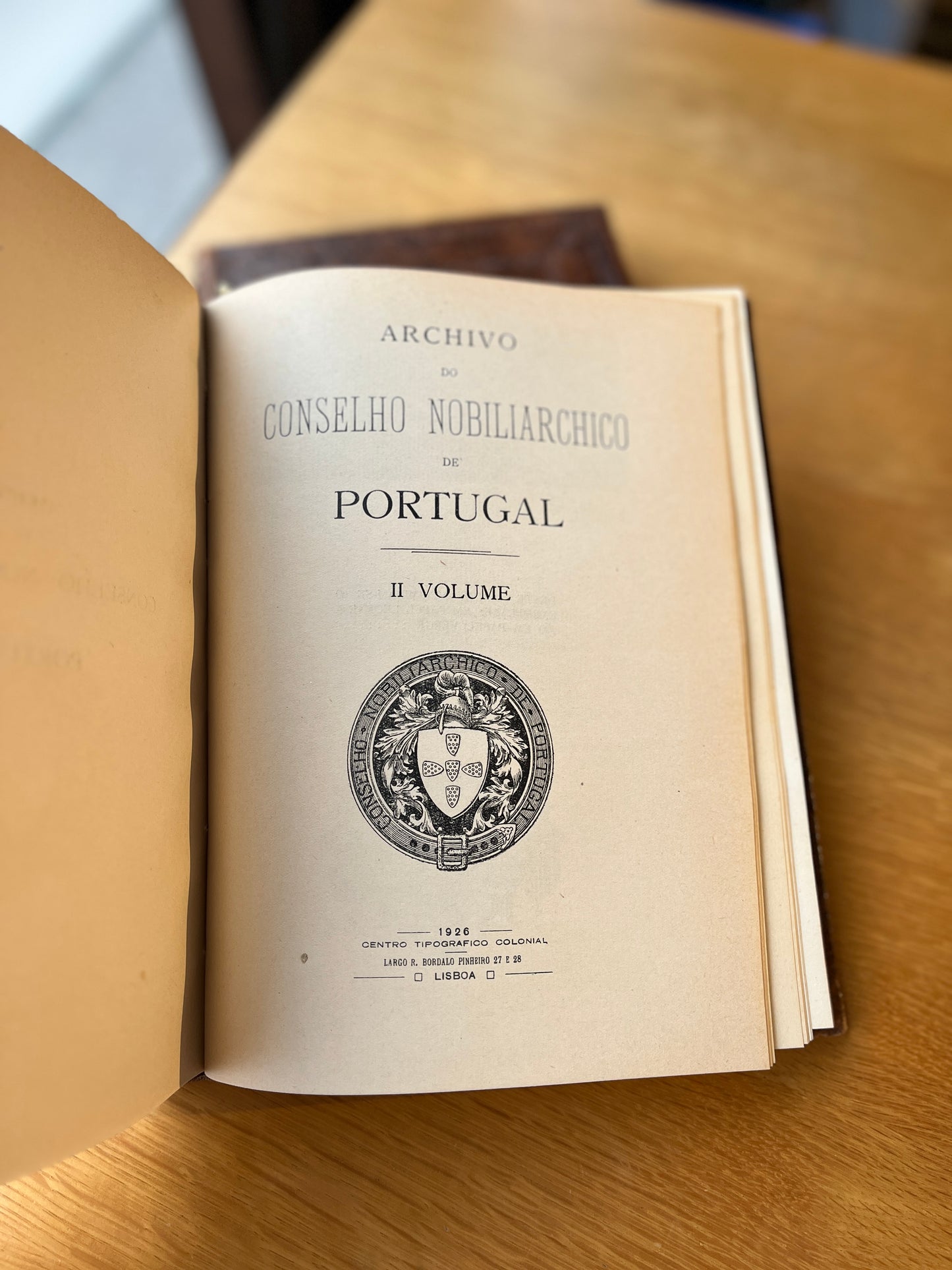 ARCHIVO DO CONSELHO NOBILIARCHICO DE PORTUGAL