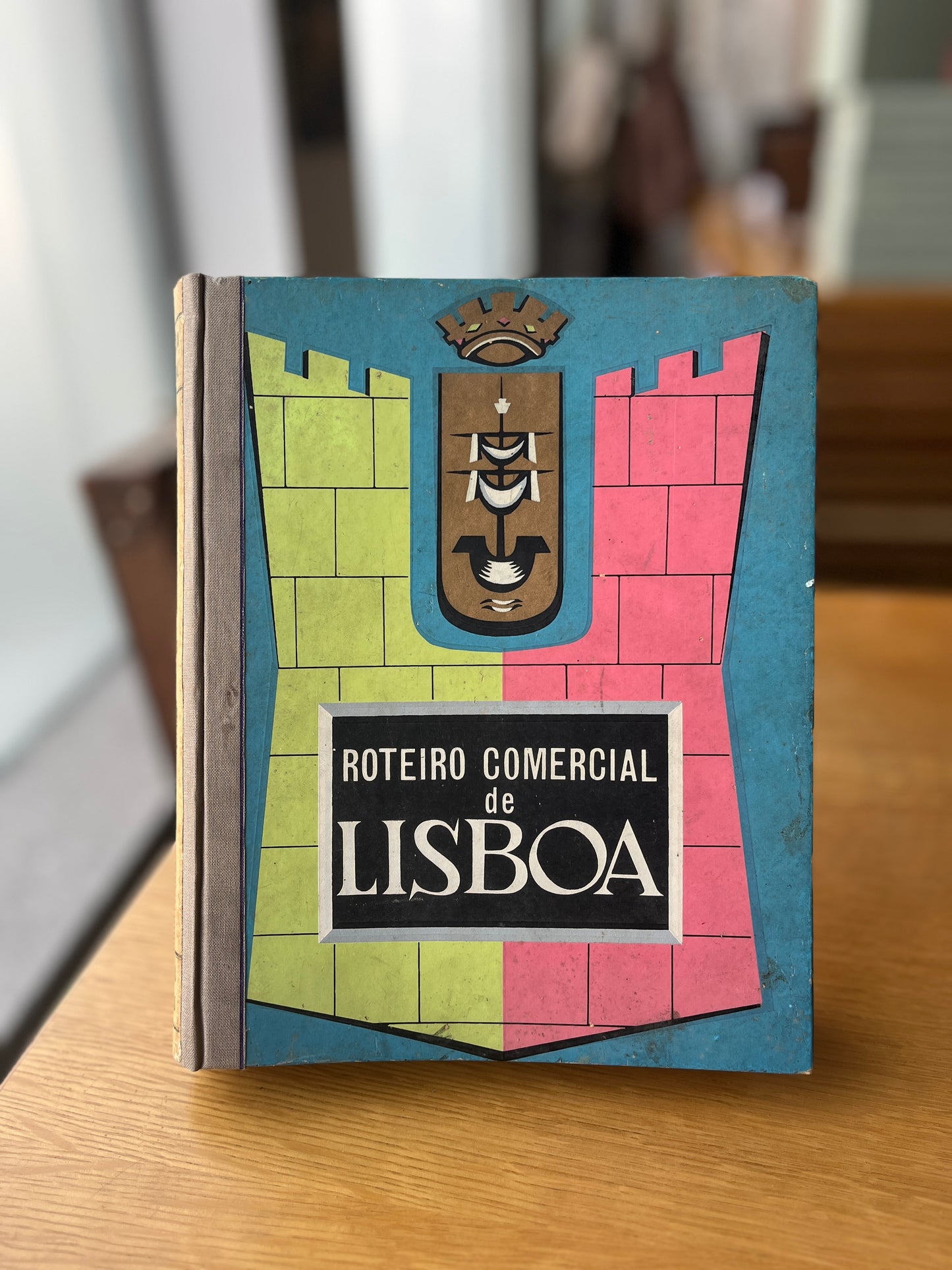 ROTEIRO COMERCIAL DE LISBOA 1961 1ª EDIÇÃO