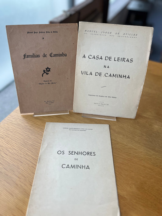 SEPARATAS SOBRE FAMÍLIAS DE CAMINHA