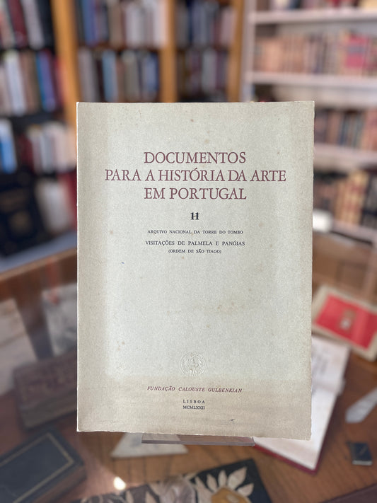 DOCUMENTOS PARA A HISTÓRIA DA ARTE EM PORTUGAL Nº 11