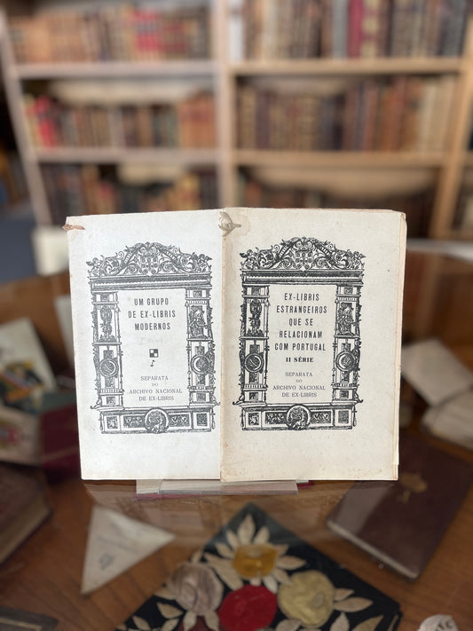 SEPARATA DO ARCHIVO NACIONAL DE EX-LIBRIS I SÉRIE E II SÉRIE