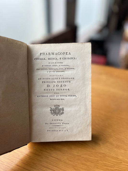 PHARMACOPEA CHYMICA, MEDICA , E CIRURGICA