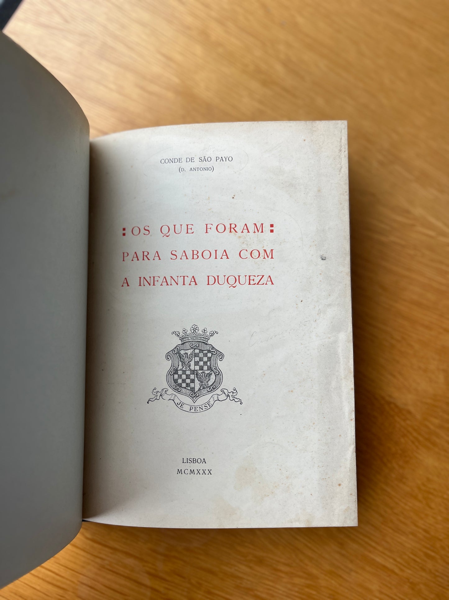 OS QUE FORAM PARA SABÓIA COM A INFANTA DUQUEZA