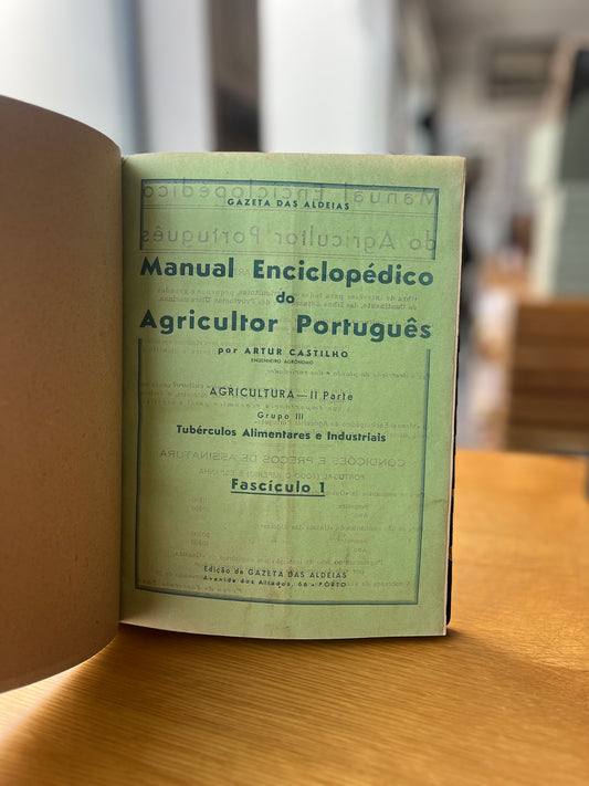 MANUAL ENCICLPÉDICO DO AGRICULTOR PORTUGUÊS
