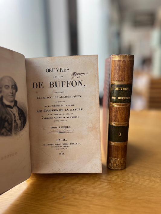 OEUVRES CHOISIES DE BUFFON,
