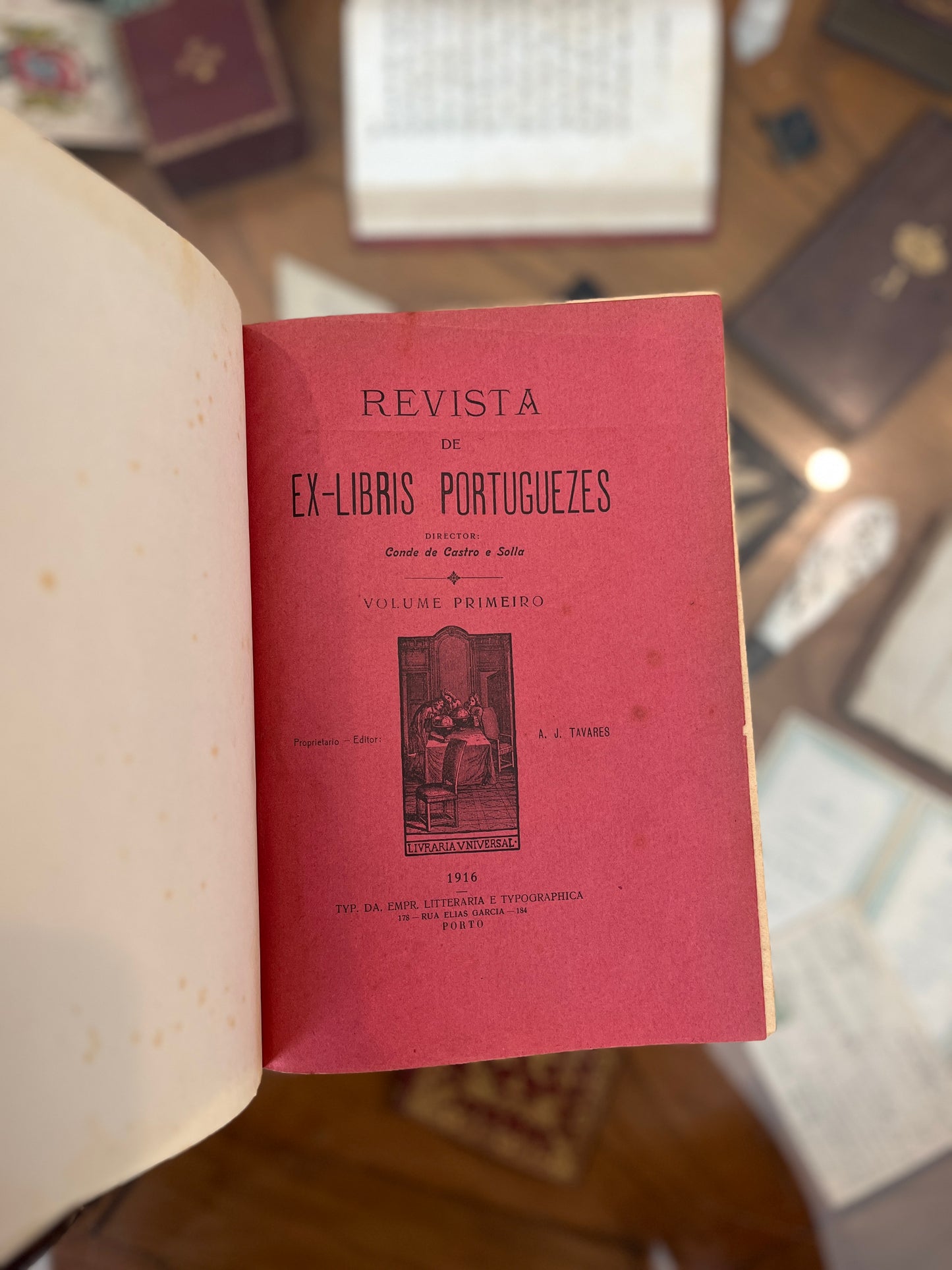 REVISTA DE EX-LIBRIS PORTUGUEZES