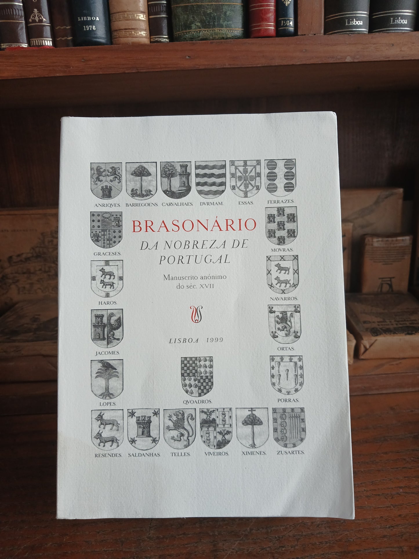 BRASONÁRIO DA NOBREZA DE PORTUGAL - MANUSCRITO ANÓNIMO DO SÉC. XVI