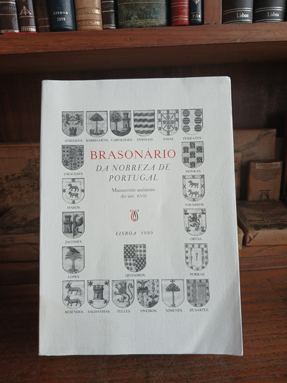 BRASONÁRIO DA NOBREZA DE PORTUGAL - MANUSCRITO ANÓNIMO DO SÉC. XVI